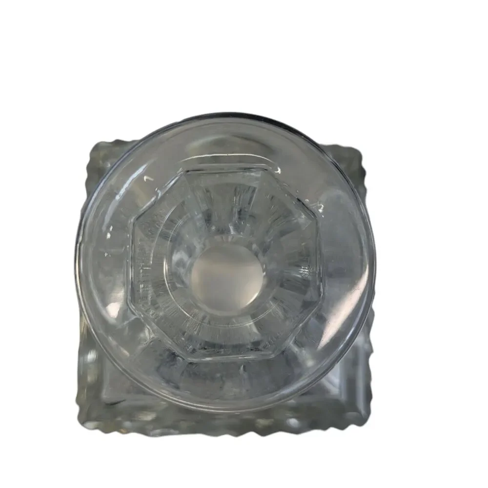 Vintage Leaded Crystal‎ Decanters With Golf Ball Stopper 6.5